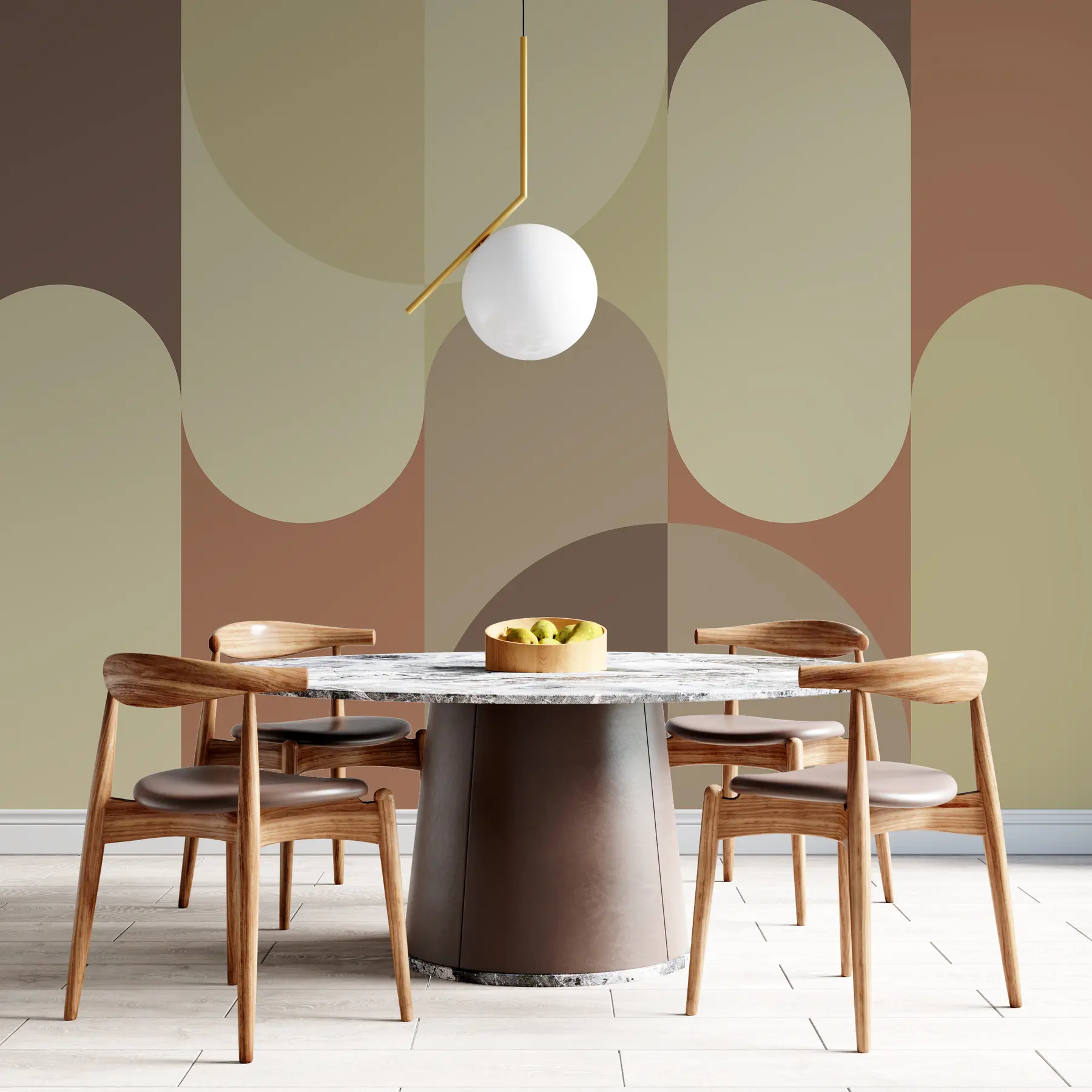 Fototapetes Bauhaus ģeometrija u95870