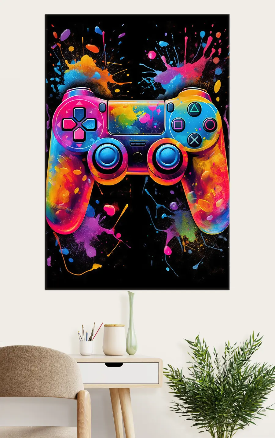 Glezna Organisms, krāsa un fonts s34260