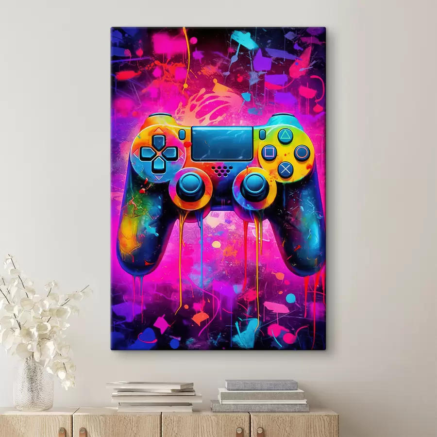 Glezna Gaisma, māksla un fonts s34262