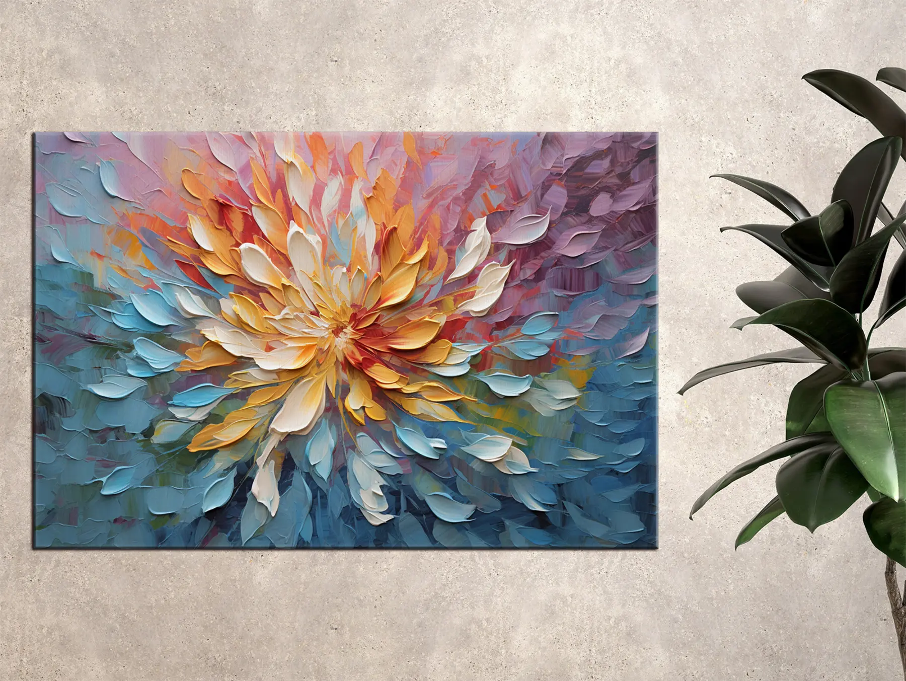 Glezna Augi, mākslas krāsas un krāsas s34488