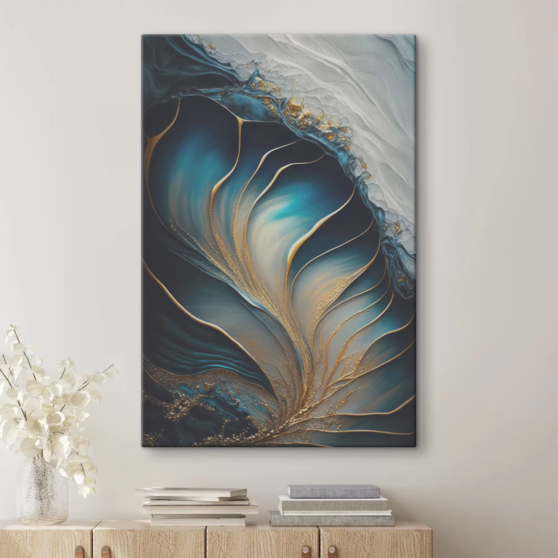 Fototapetes Gaisma, daba un debeszils s34441