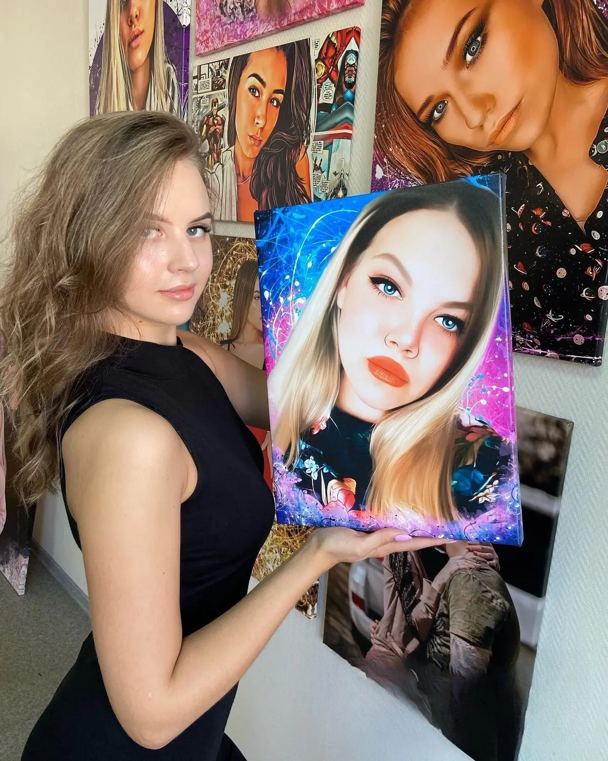 Glezna Āda, roka un acs s34667