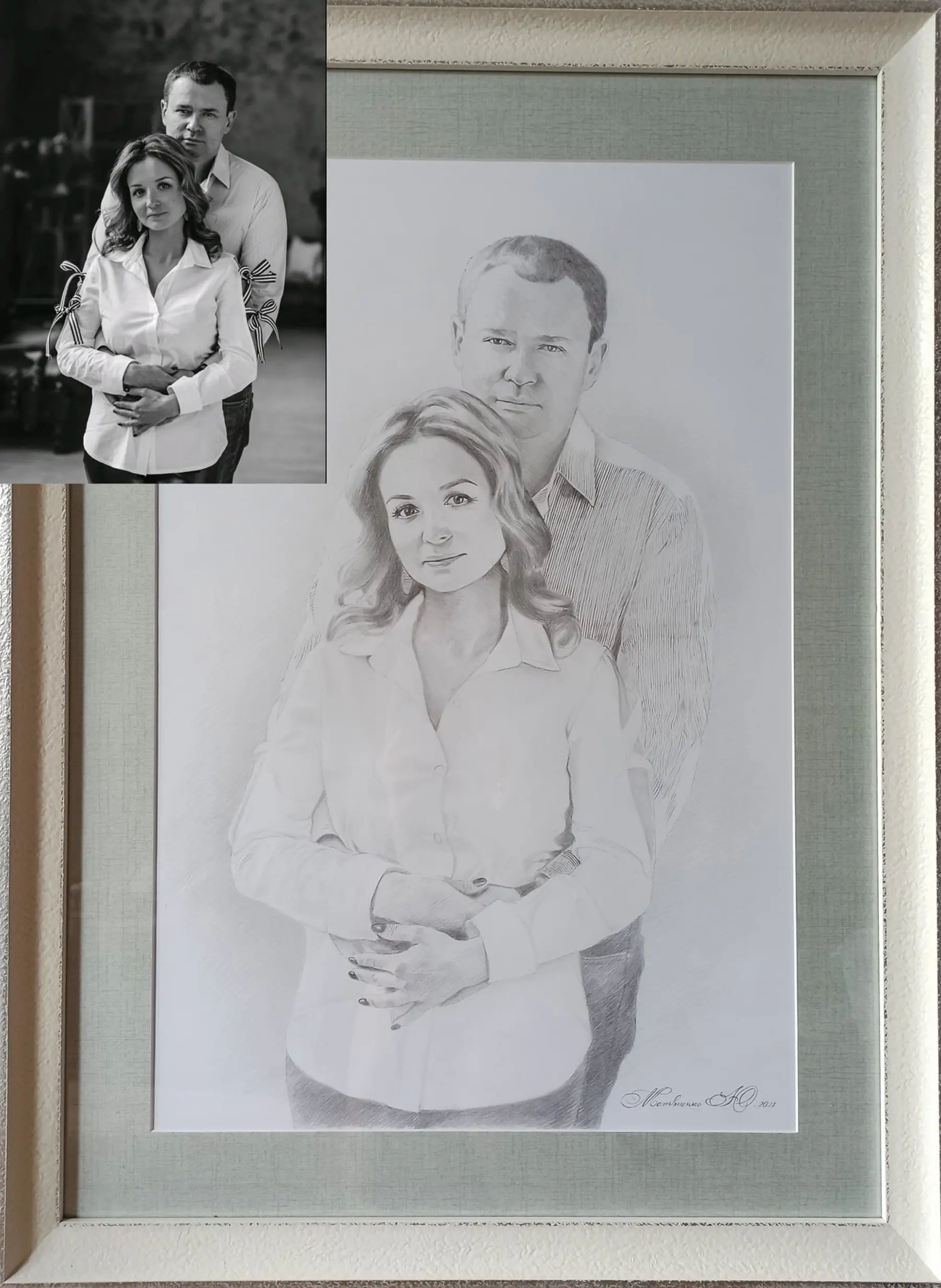 Glezna Fotogrāfija, balta un piedurkne s34677