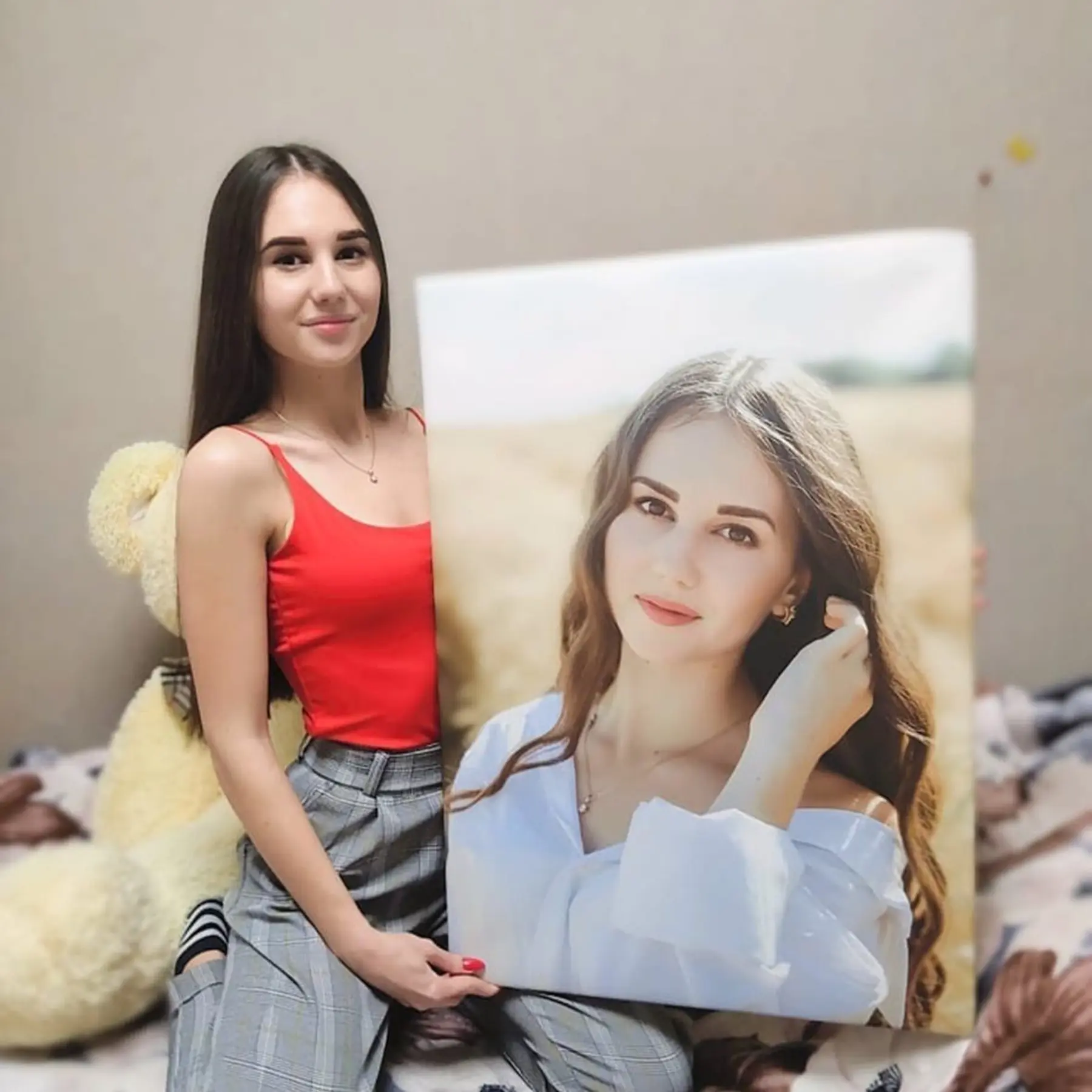 Glezna Smaids, plecu un zibspuldzes fotogrāfija s34692