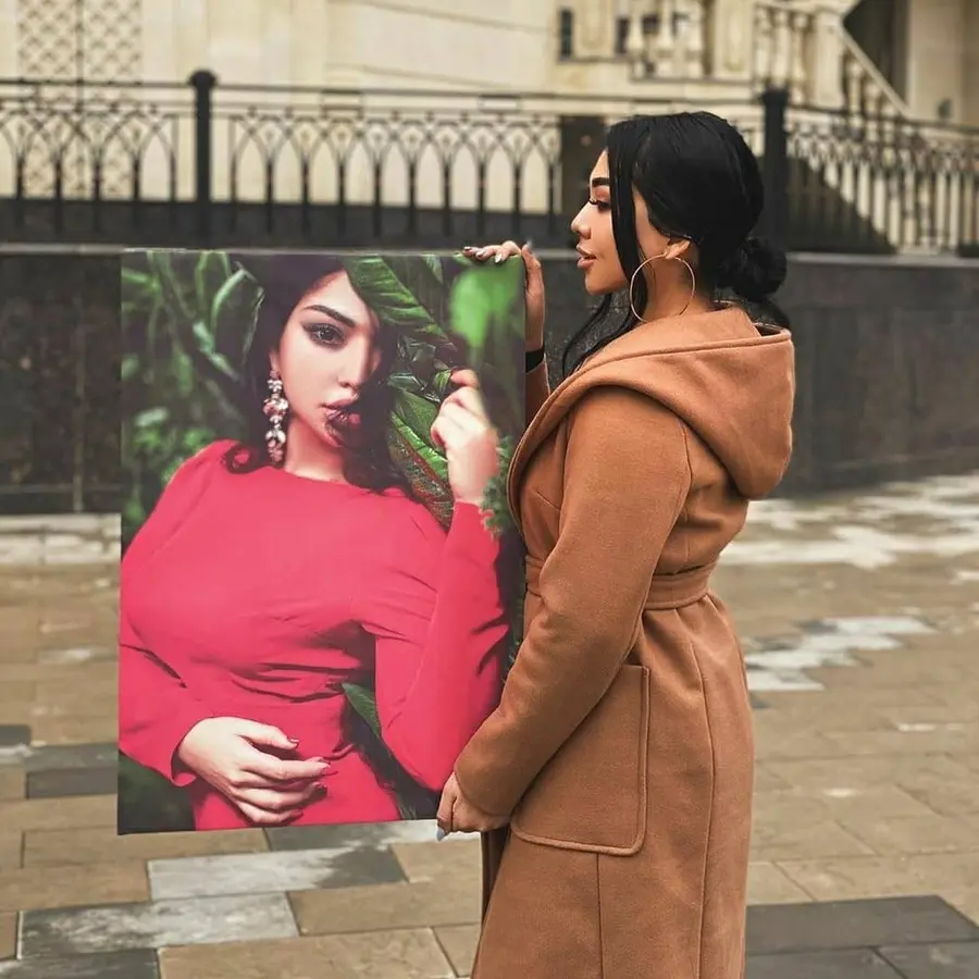 Glezna Mati, plecu un cilvēka mati s34720