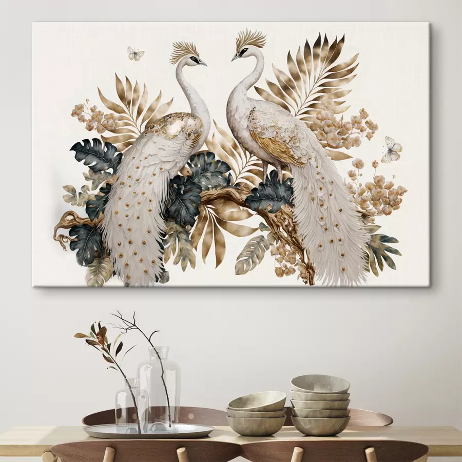 Fototapetes Putni, knābis un fazānu dzimtas dzīvnieki s33942