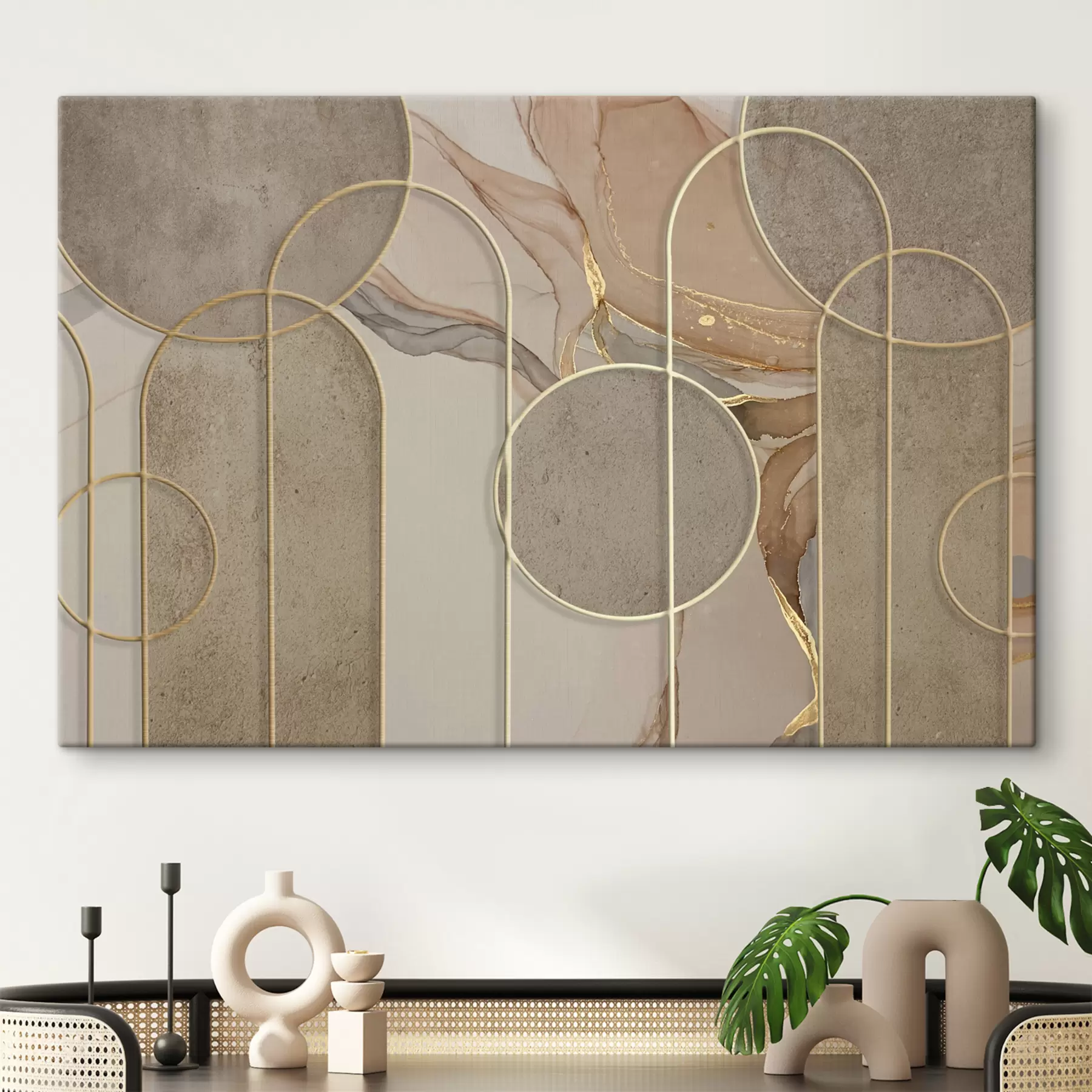 Glezna Koks, māksla un grīda s34773