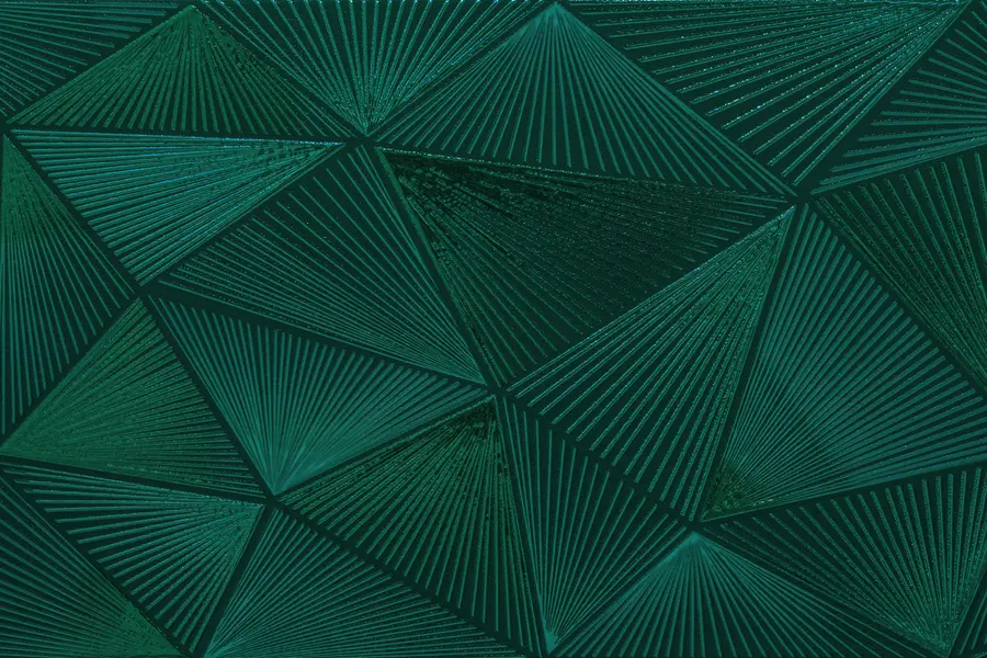 Fototapetes Tumši zaļas mozaīkas flīzes u96289