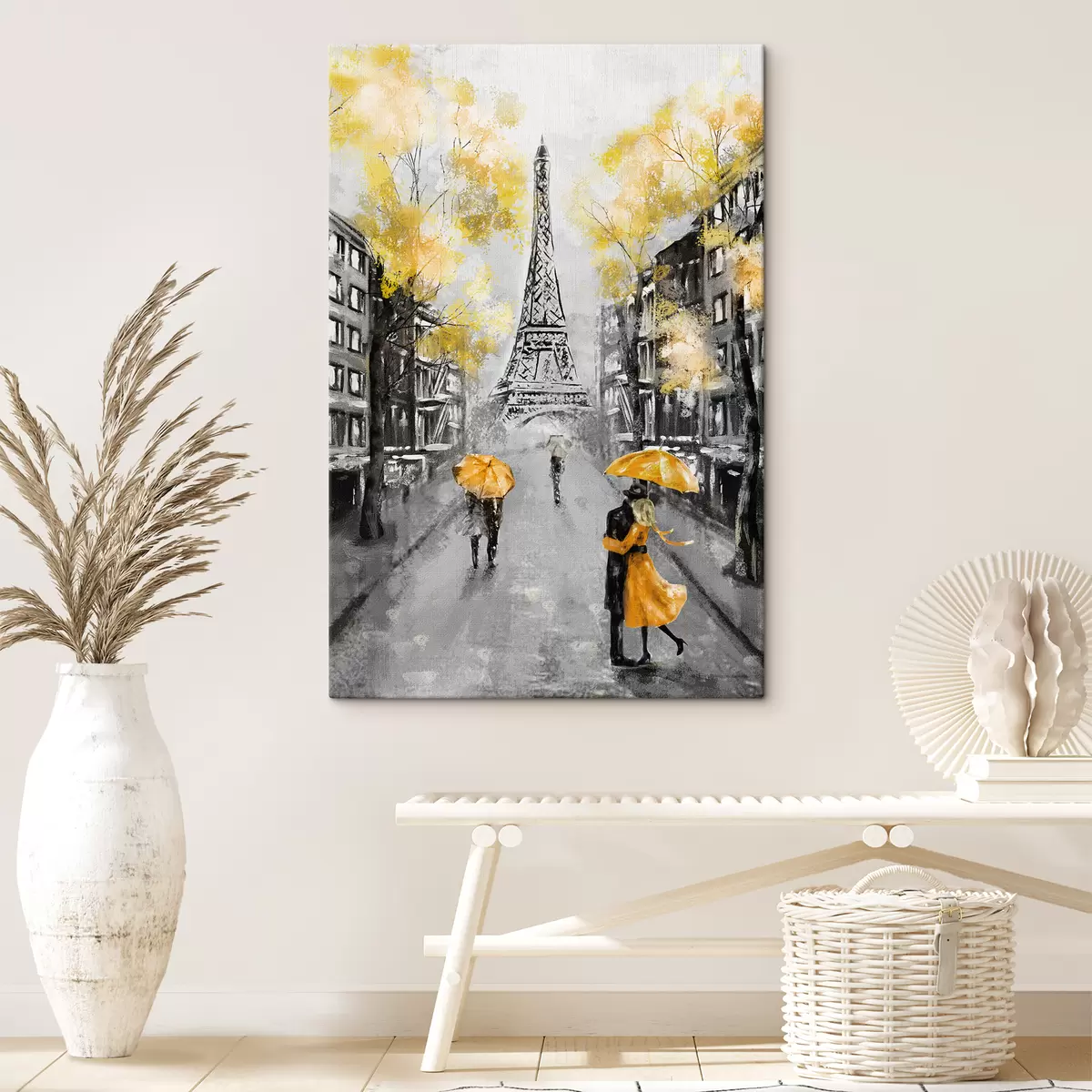 Glezna Mākonis, krāsa un ēka s34592