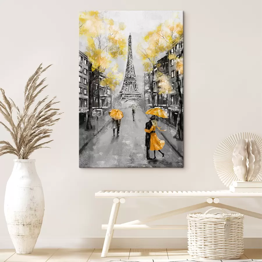 Glezna Mākonis, krāsa un ēka s34592