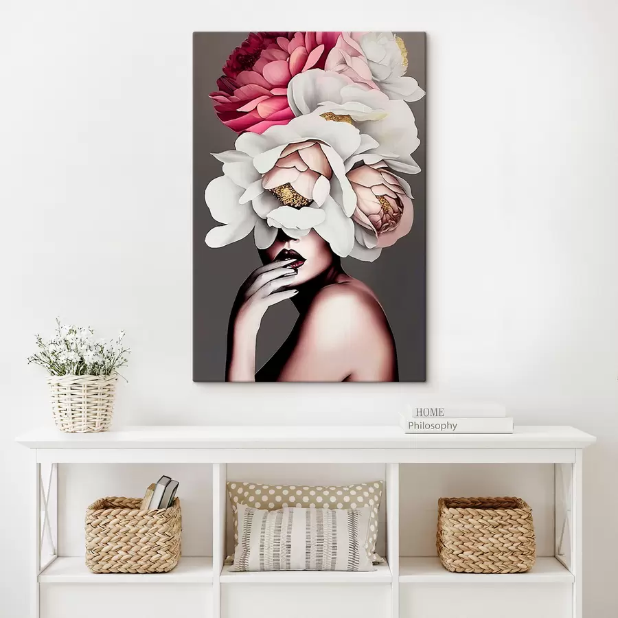 Glezna Zieds, augs un ziedlapa s34601