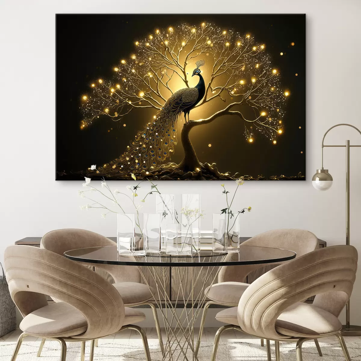 Glezna Putns, ūdens un pusnakts s34876