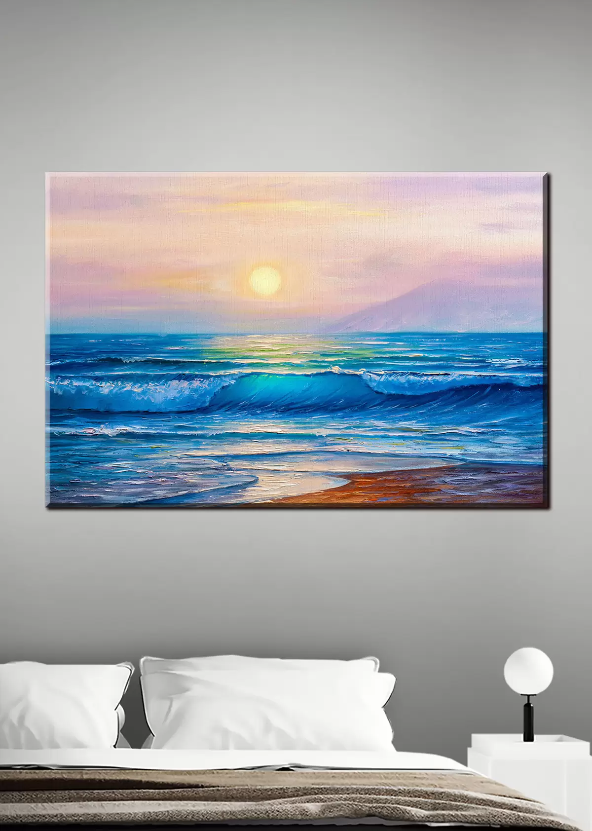 Glezna Ūdens, mākoņi un debesis s35378