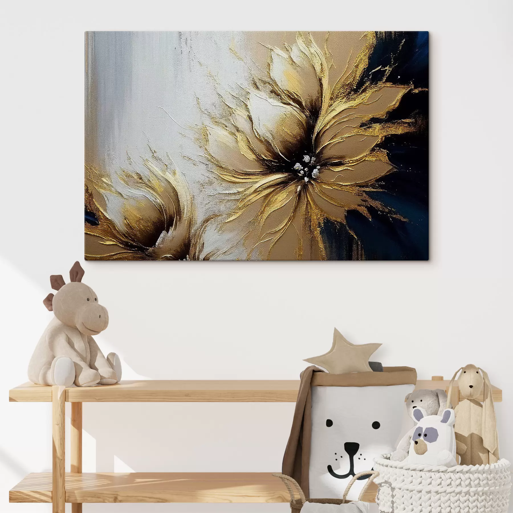 Fototapetes Zieds, augs un ziedlapa s35383