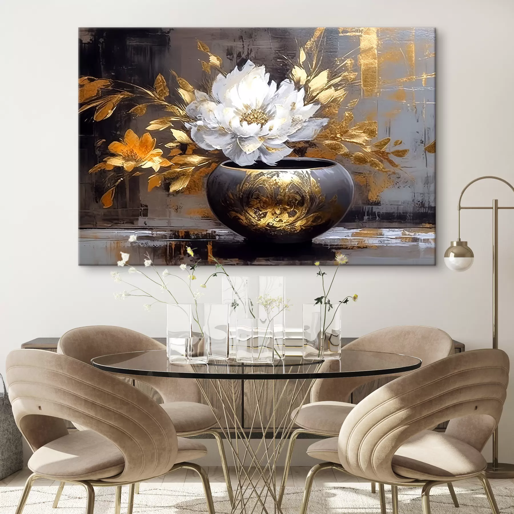 Glezna Ziedu, augu un puķu podiņš s35388