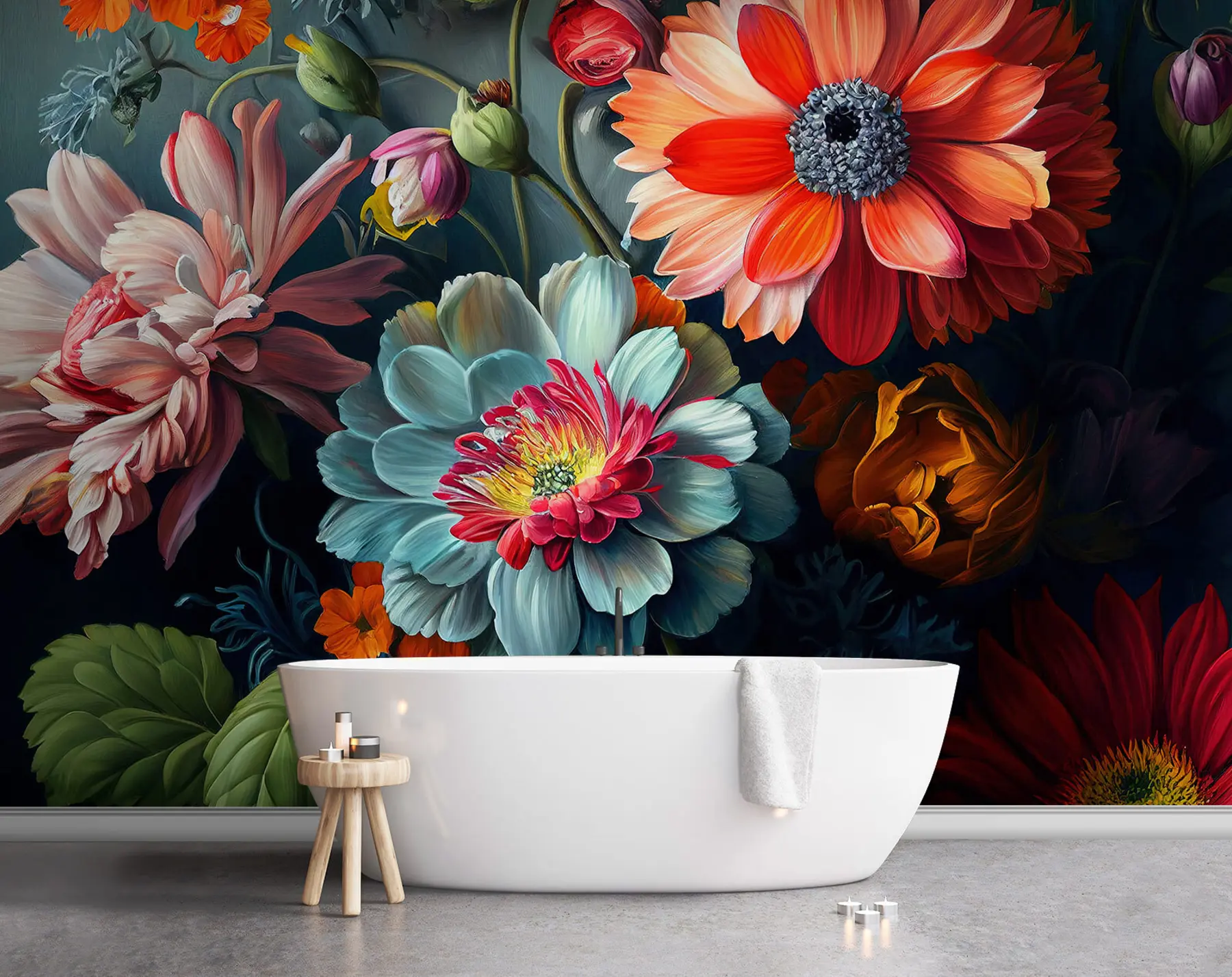 Fototapetes Ziedu izsmidzināšana u96631