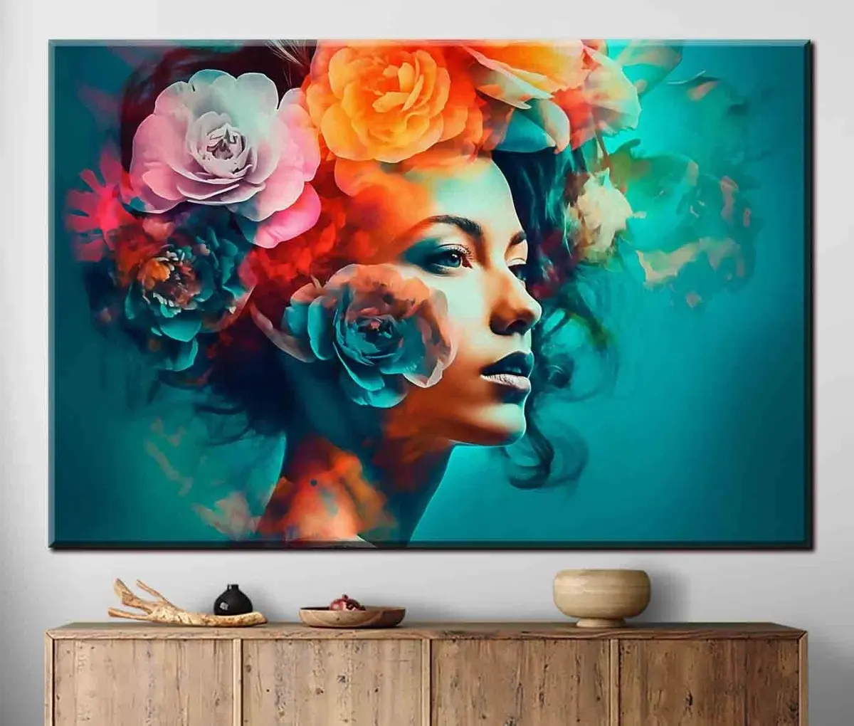 Glezna Zieds, smaids un skropstas s35366