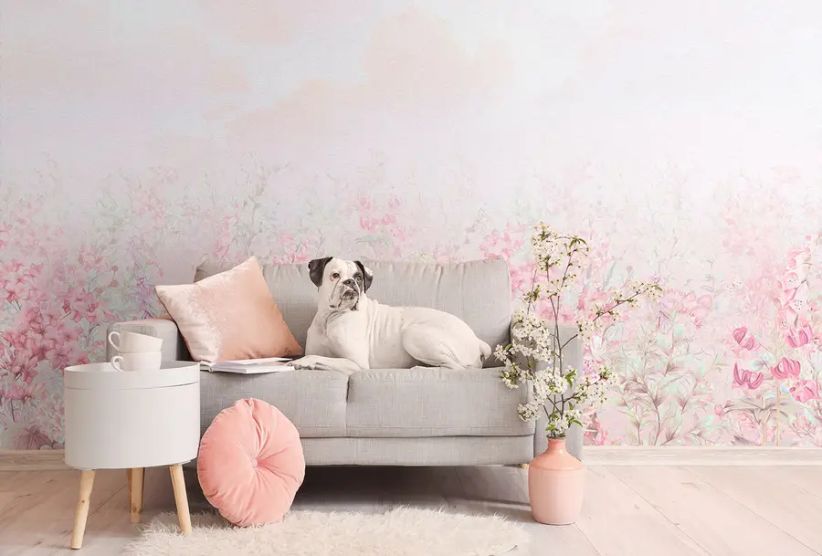 Fototapetes 3D reljefa ziedi u97407