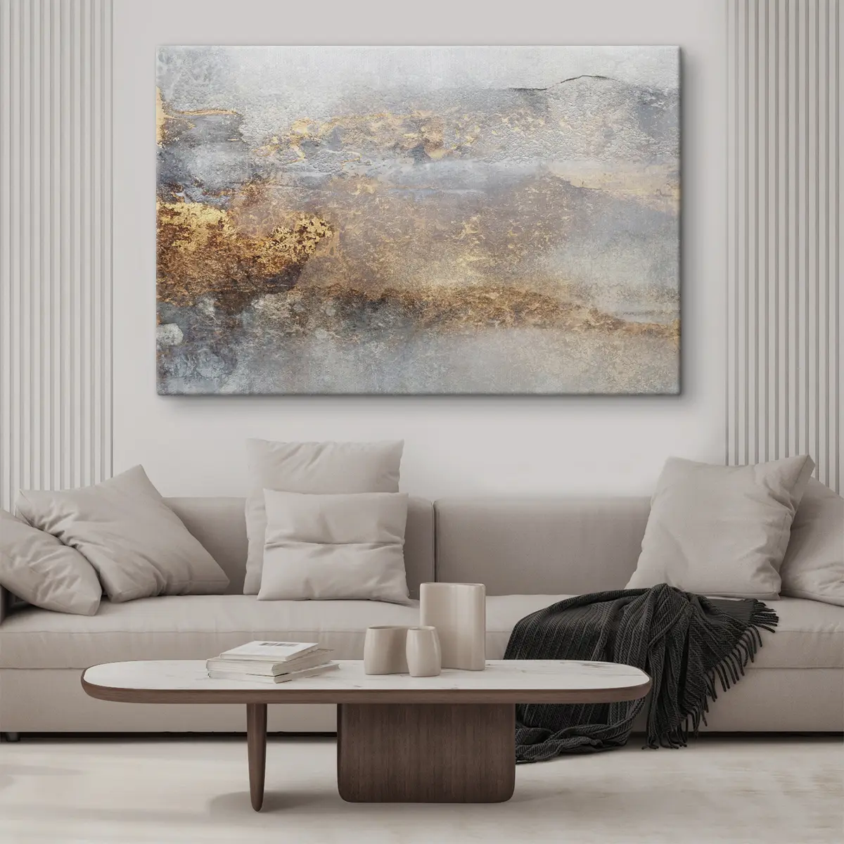 Glezna Textured toņi ar zemes toņiem s35845