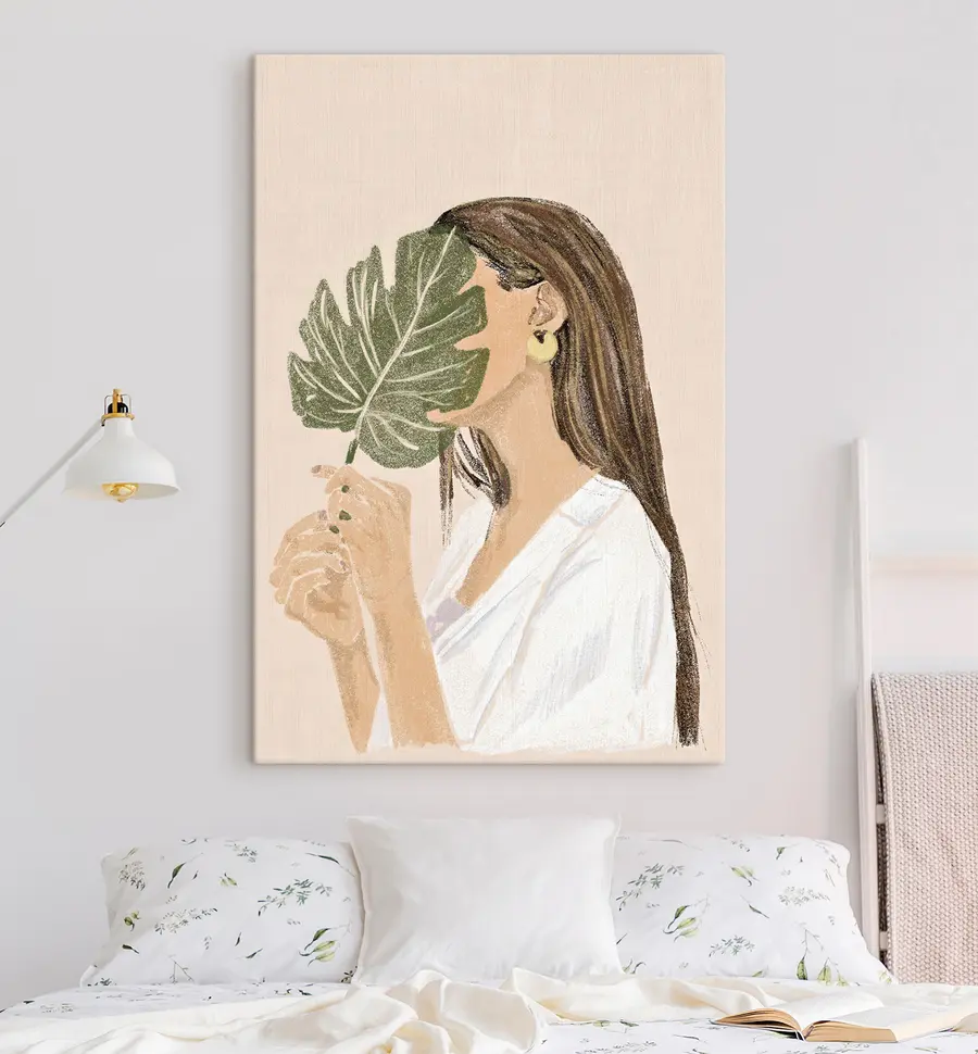 Glezna Iemīļojot dabas skaistumu un mieru s35800