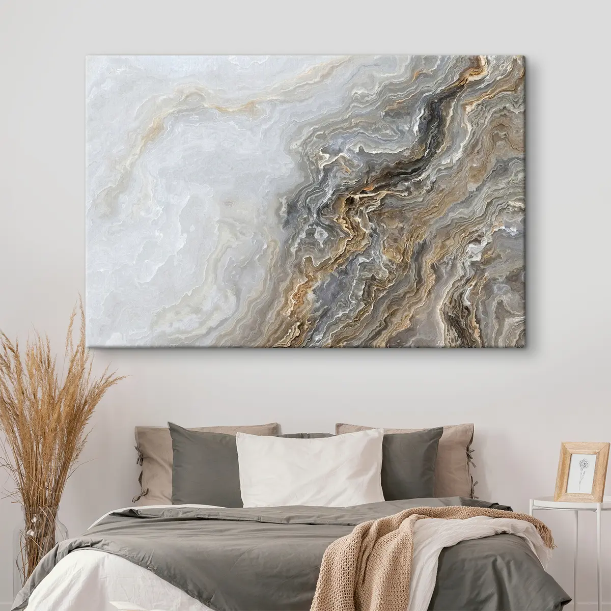 Glezna Pelēks marmors ar dzīsliņām s36030