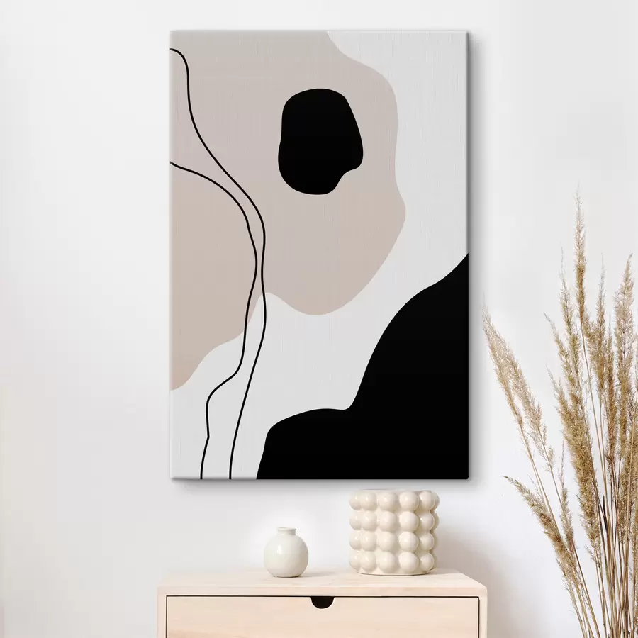 Glezna Abstraktas formas un līnijas s36155