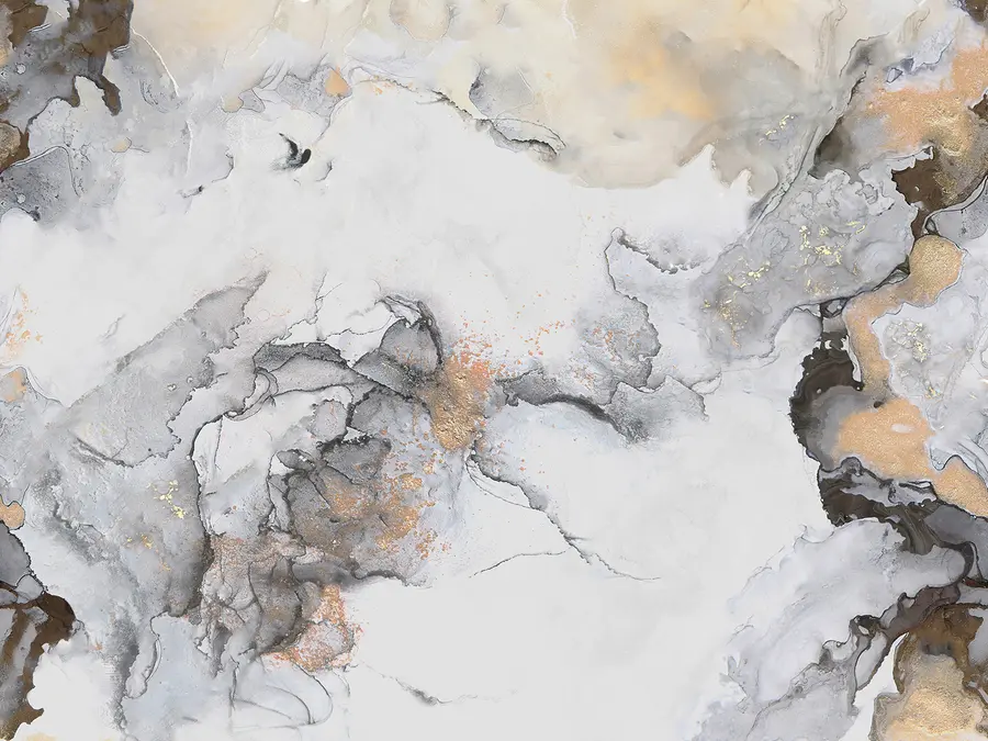 Fototapetes Pelēkbalts marmors ar plankumiem u78459