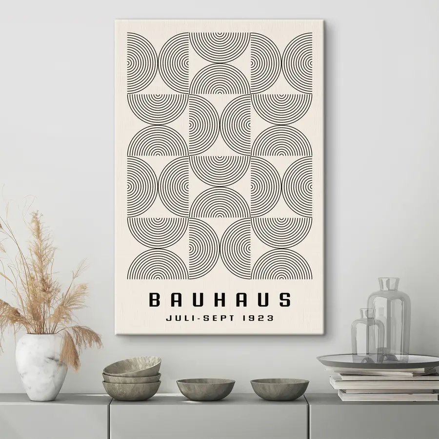 Glezna Bauhaus abstrakcija s35908