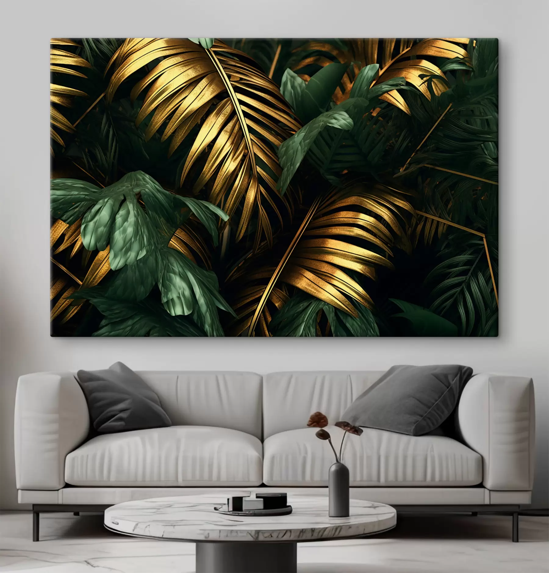 Fototapetes Krāšņas lapas spilgtā krāsu kombinācijā s36293