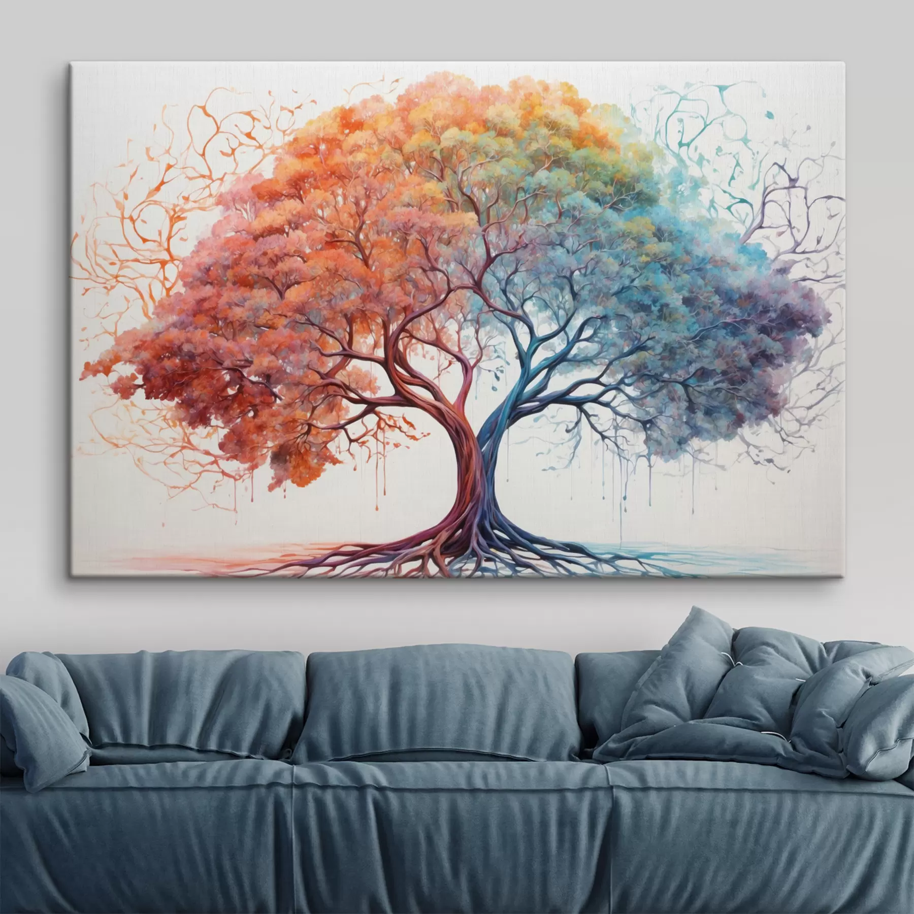 Fototapetes Krāsu harmonija dabā s36444