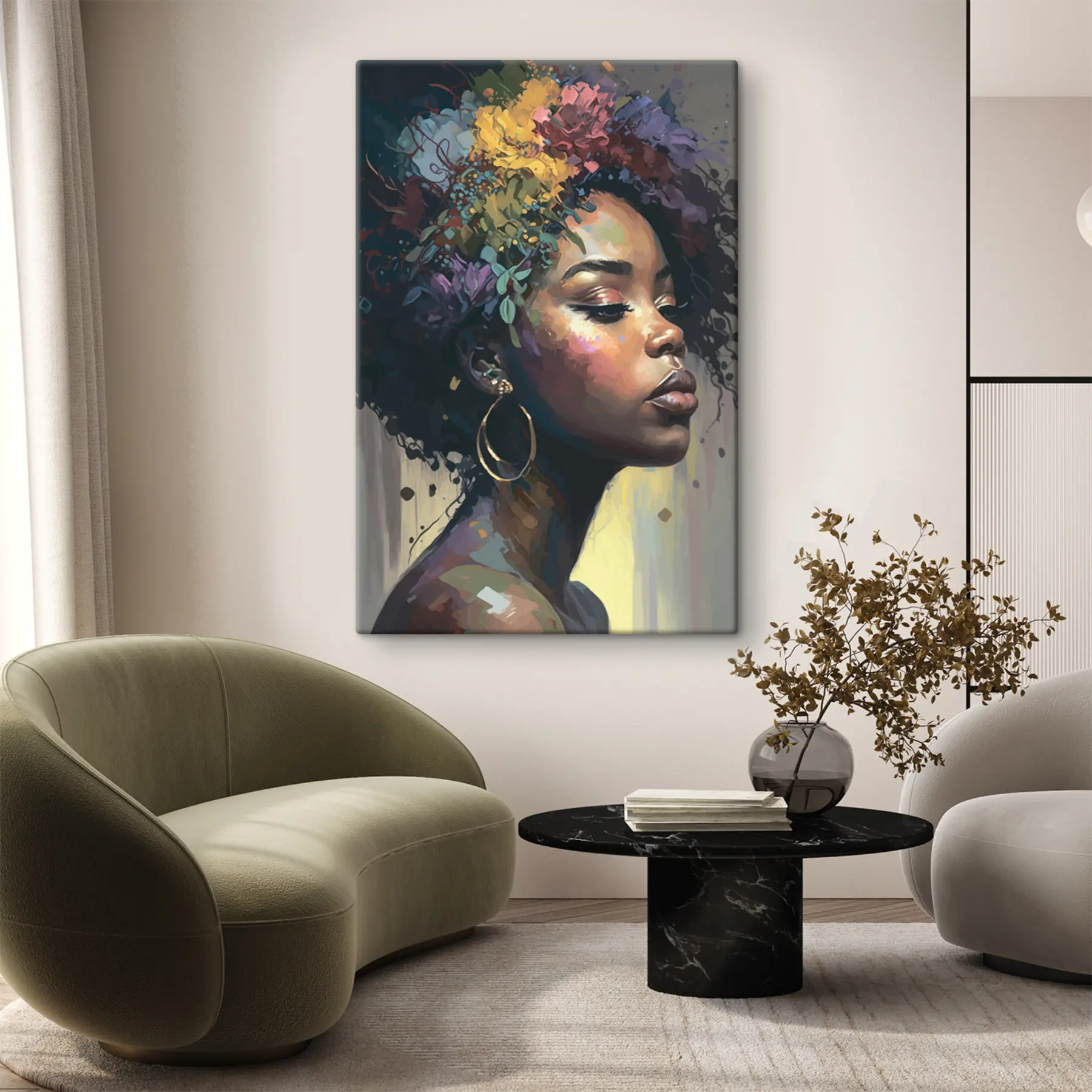 Fototapetes Skaistums dzīvīgā ziedu harmonijā s36577