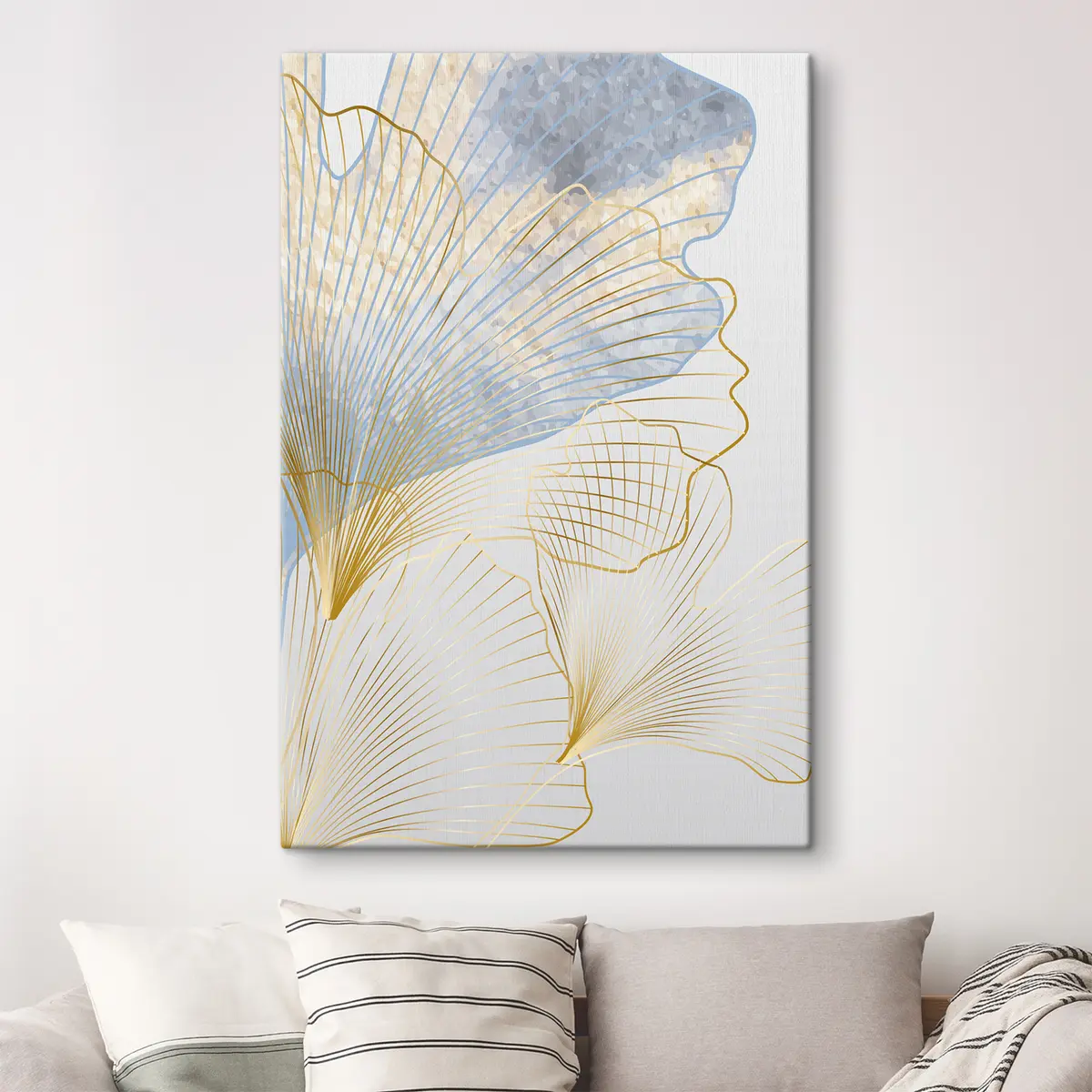 Glezna Elegantas līnijas un maigi toņi s36487