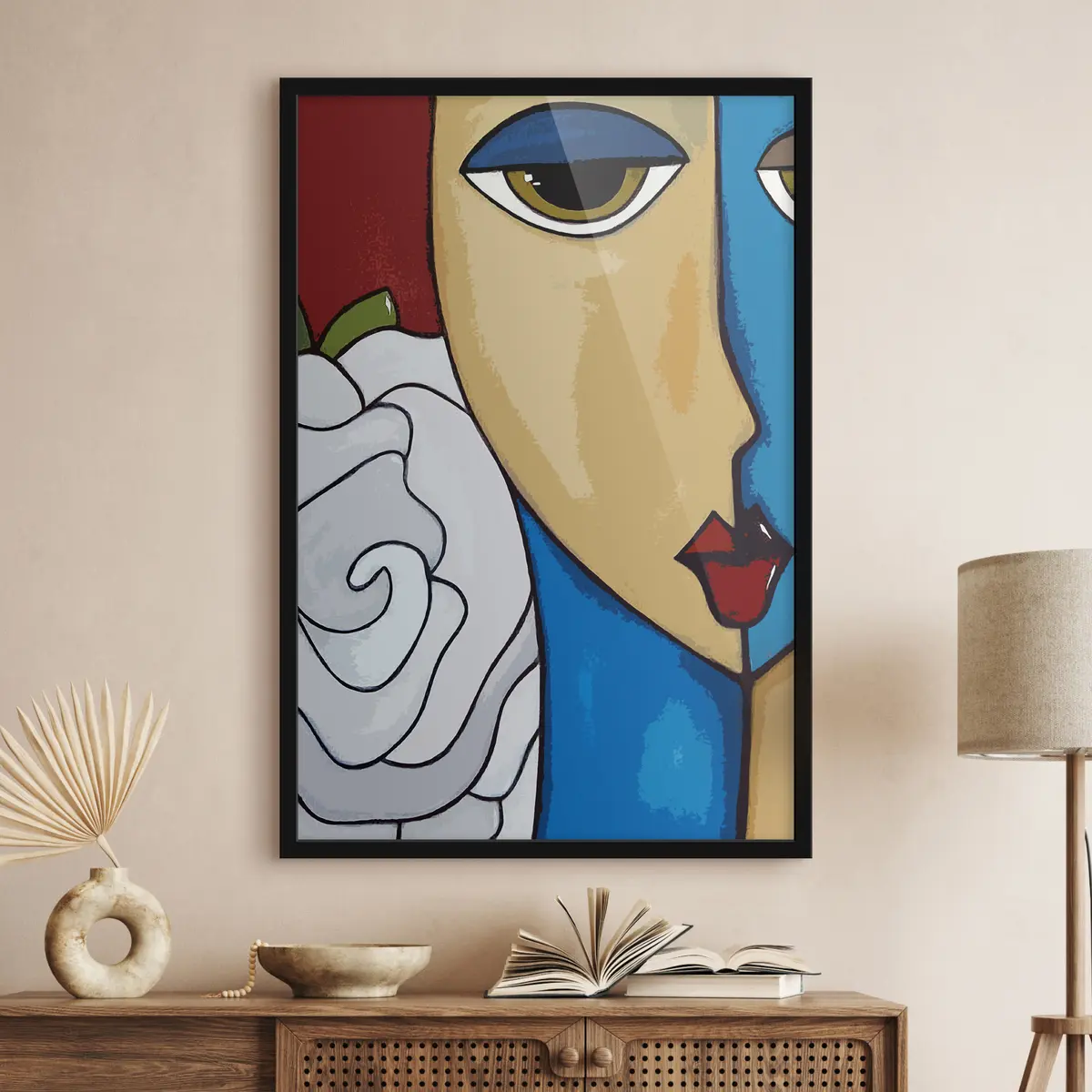 Plakāts Krāsu un emociju dualitāte f03659