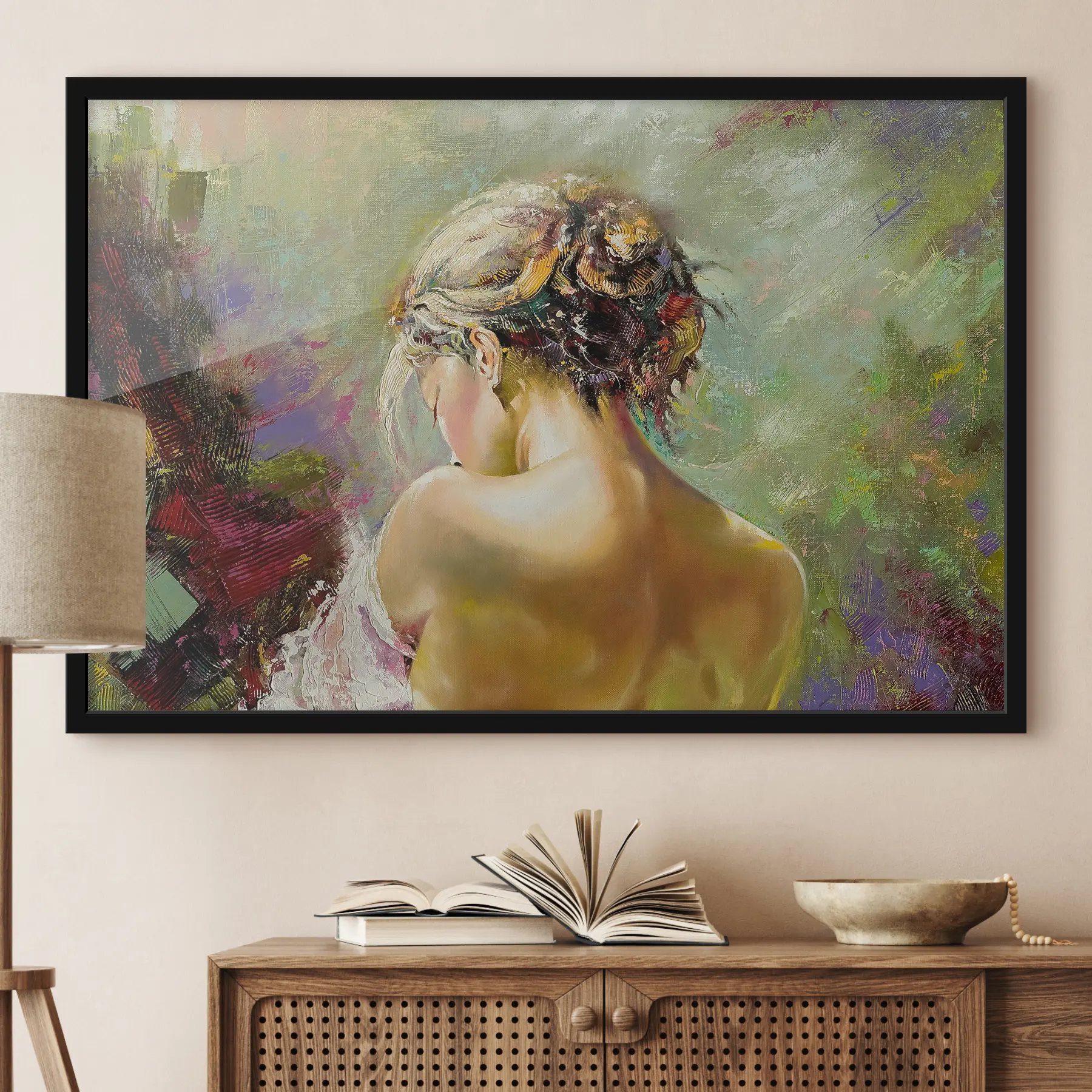 Fototapetes Reflektējoša skaistums maigās krāsās f27105