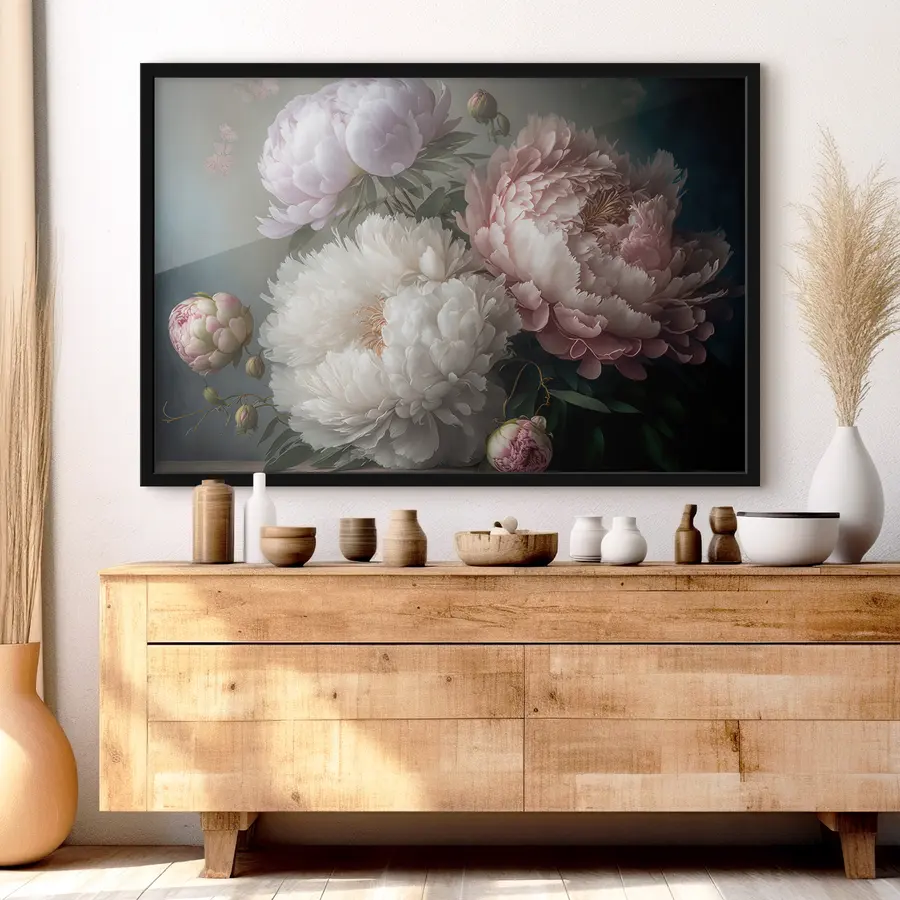 Fototapetes Skaisti ziedi maigos toņos f33097