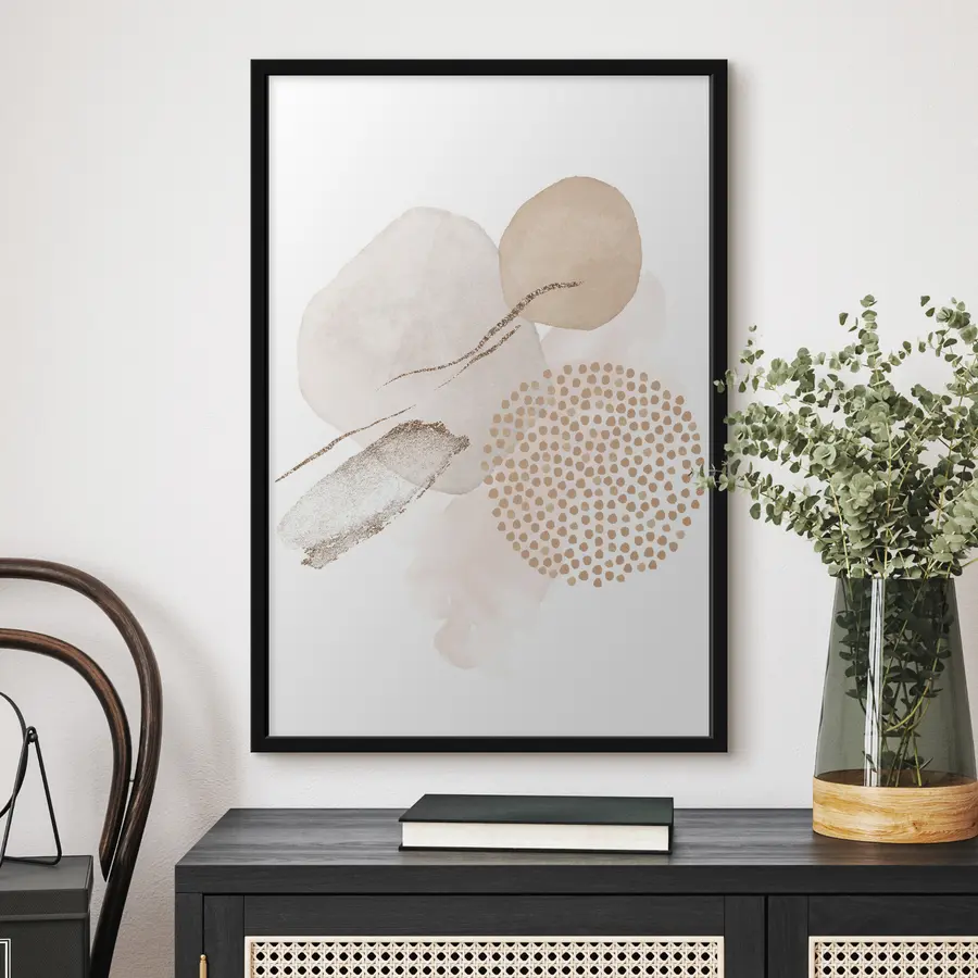 Fototapetes Elegantas formas maigās krāsās f35990