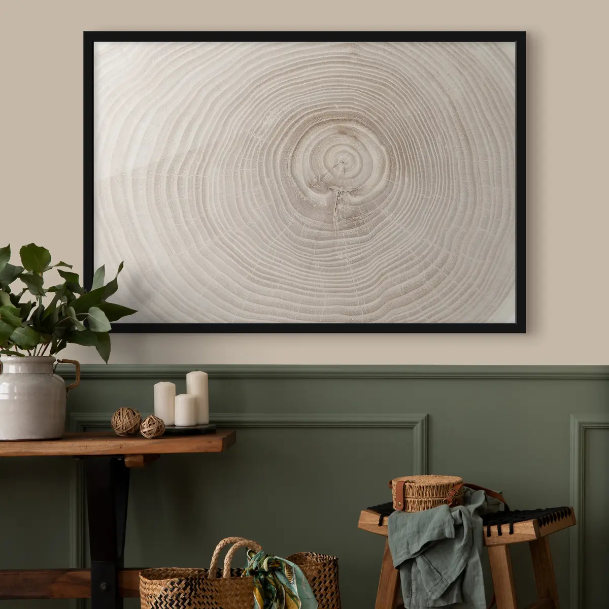 Plakāts Dabiska koka tekstūras raksts f36005