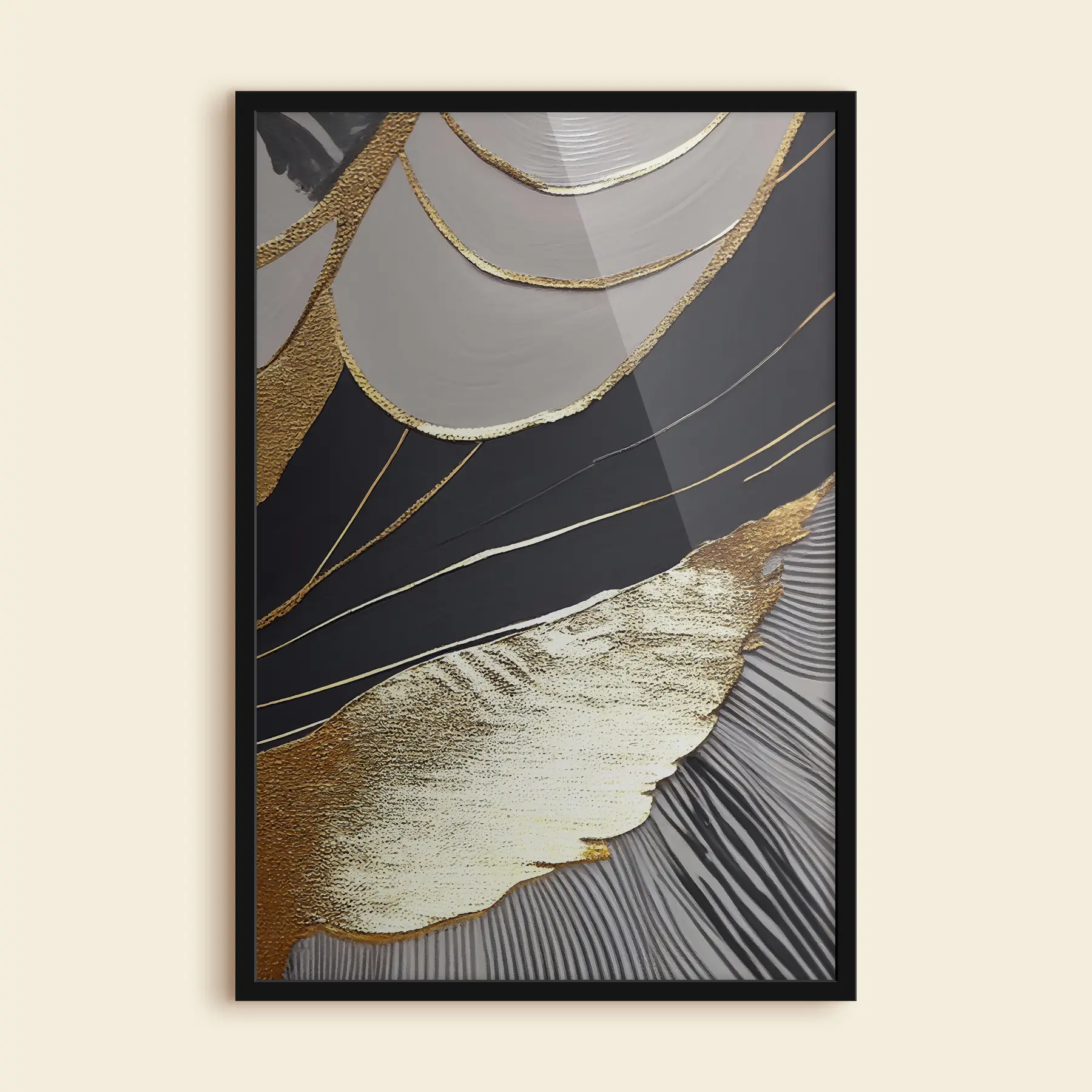 Fototapetes Eleganti krāsu un tekstūras viļņi f36200