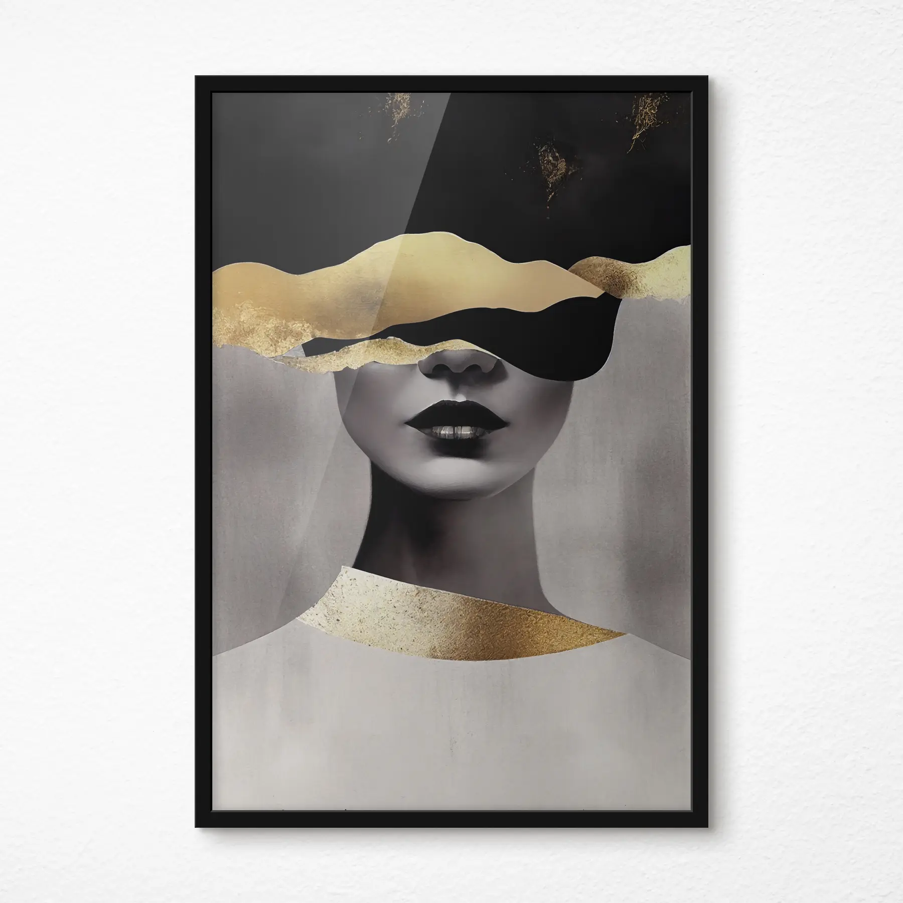 Glezna Mākslinieciskā izpausme caur abstraktu skaistumu f36199