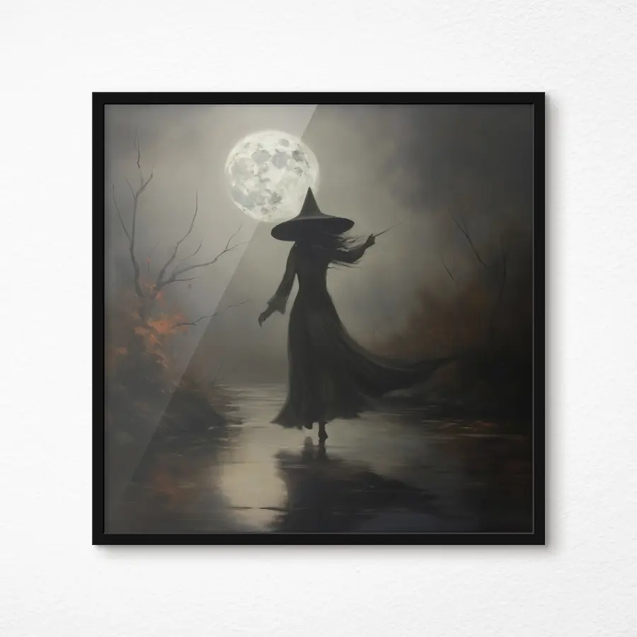 Fototapetes Burvīga nakts pilnmēness gaismā f35970