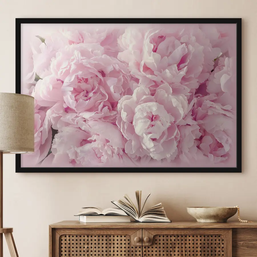 Fototapetes Mīksti ziedlapiņas delikātās rozā nokrāsās f35248