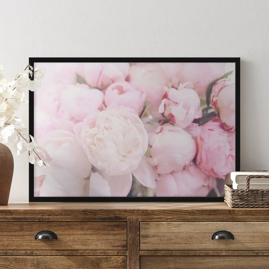 Fototapetes Smalki ziedi maigos toņos f35244