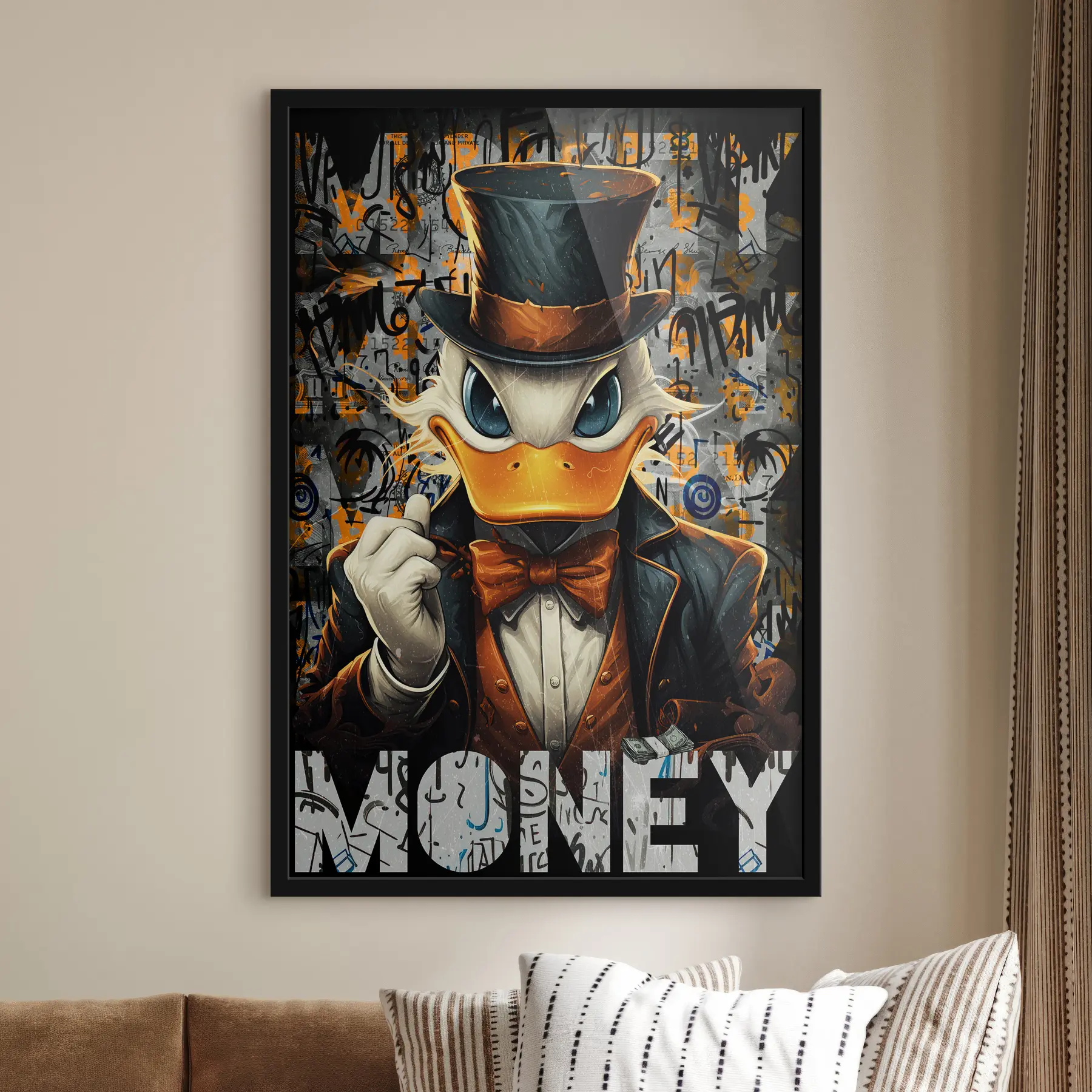 Glezna Pucēns pīle bagātīgā vidē f35181