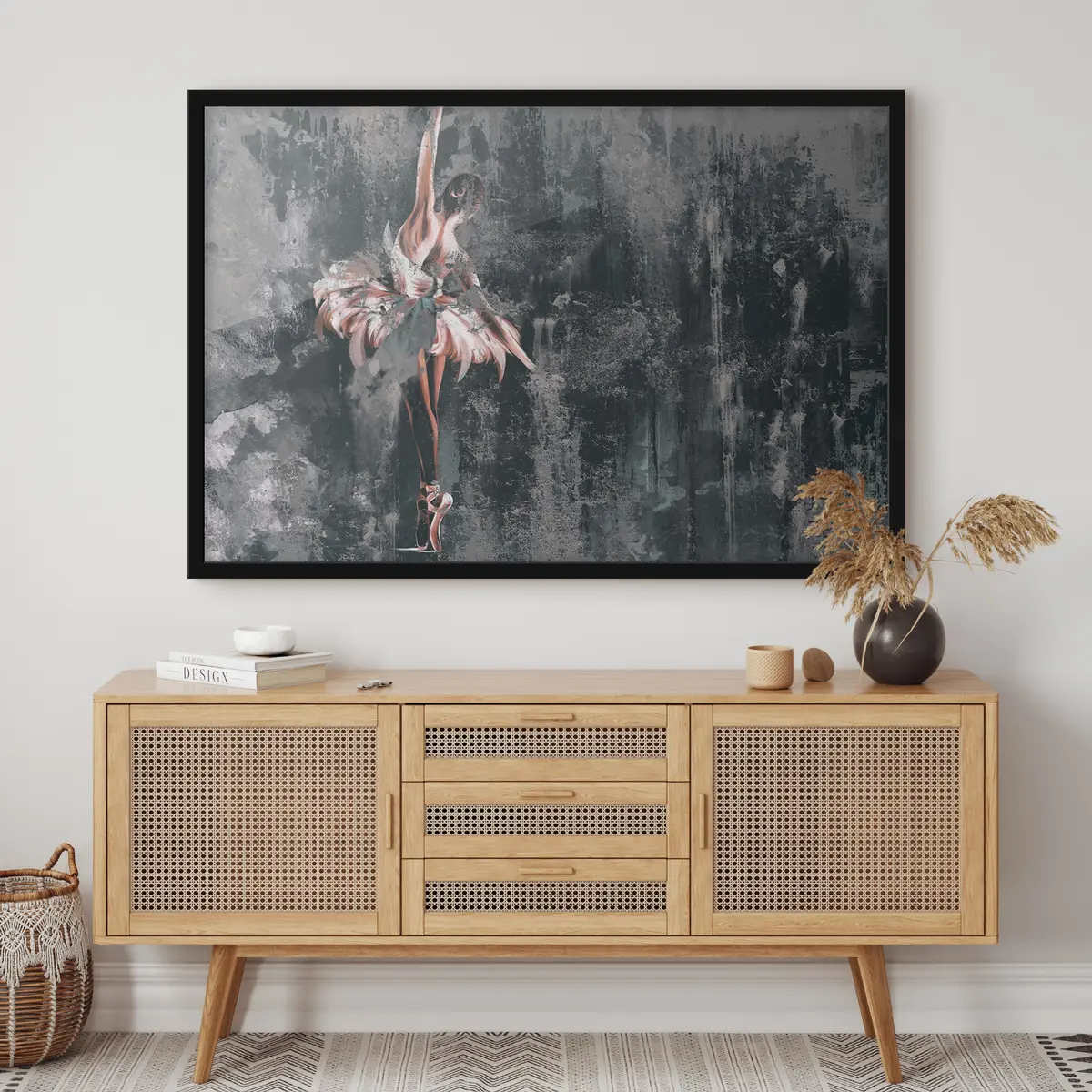 Plakāts Elegants kustības mākslinieciskajā izpausmē f34608