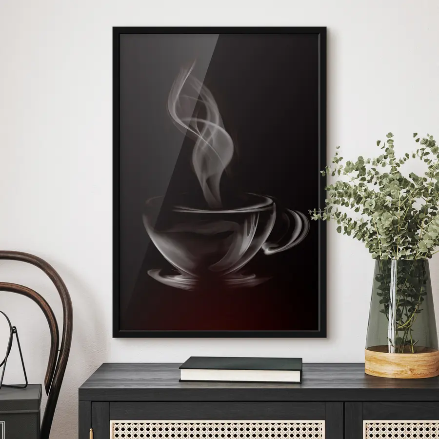 Fototapetes Tvaikojoša tasīte siltuma un komforta f07459