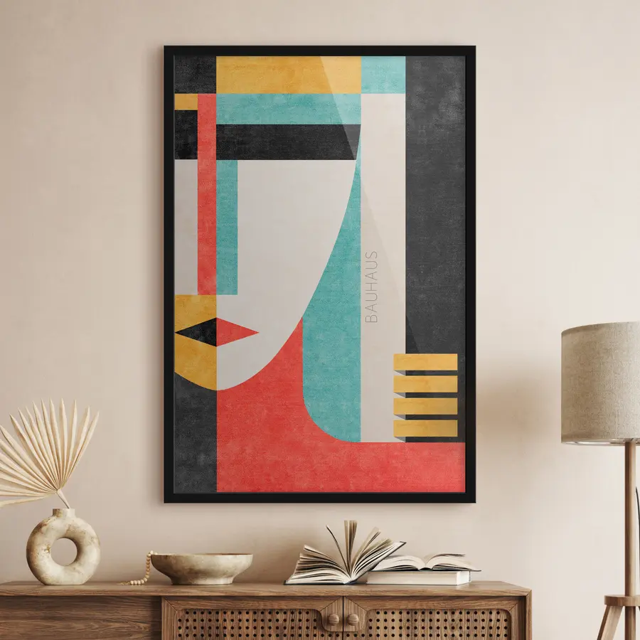 Fototapetes Drosmīgas formas spilgtās krāsās f01793