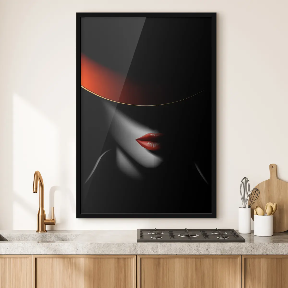 Plakāts Noslēpumaina pievilcība ēnās un gaismā f03483