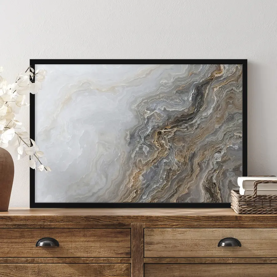 Fototapetes Pelēks marmors ar dzīsliņām f36030