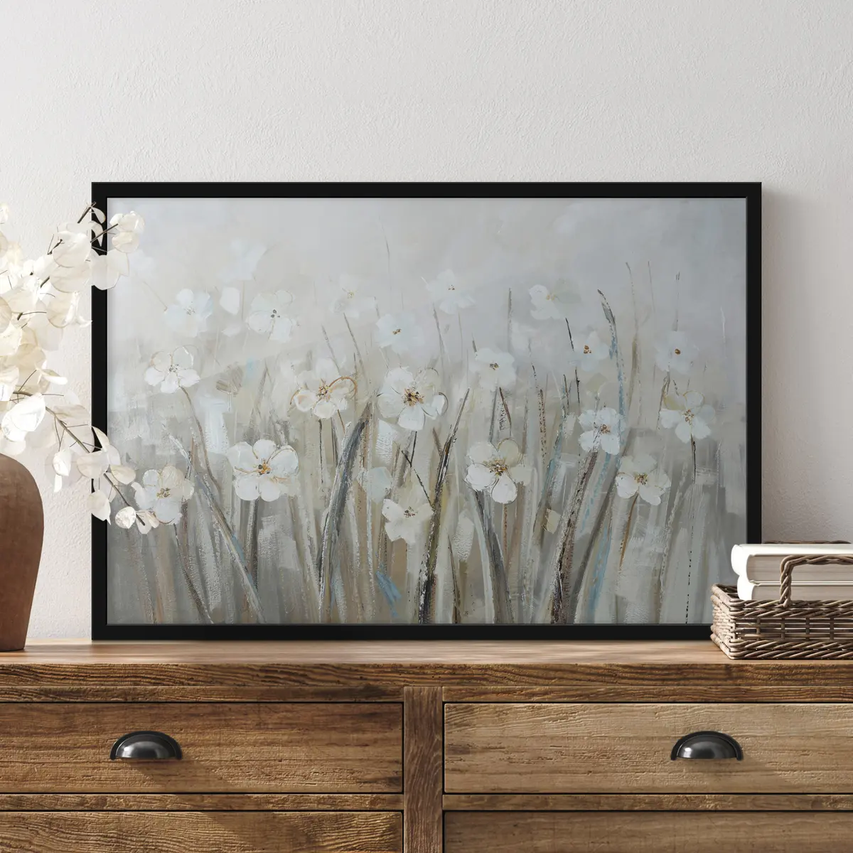 Plakāts Maigi ziedi maigos toņos f36212