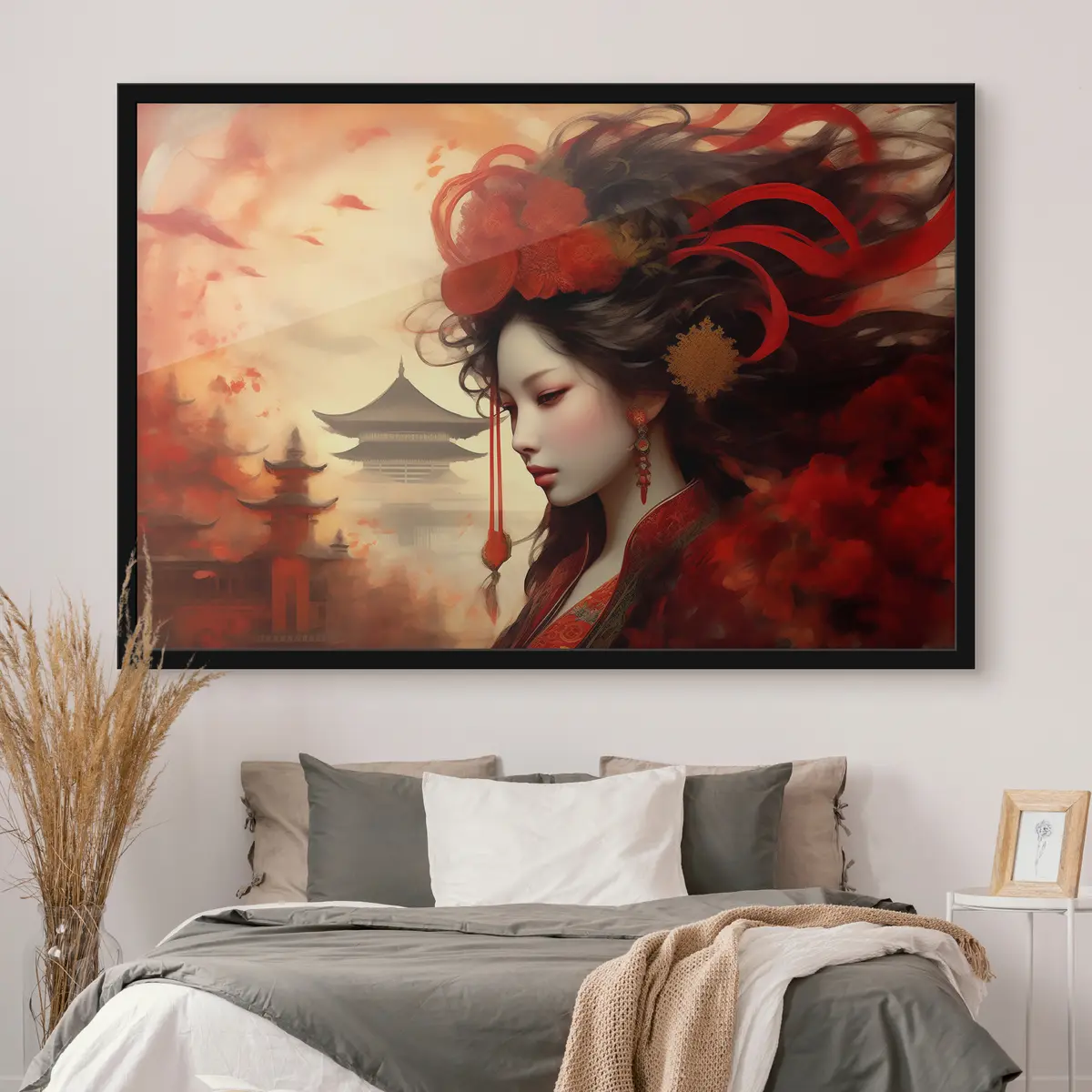 Plakāts Eleganta skaistums dzīvīgā ainavā f36808